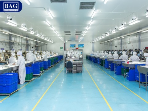 ห้องผลิตถุงมือ